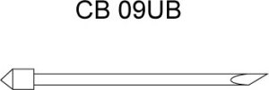 Нож Graphtec Нож CB 09UB для резки пленок (угол 45) для плоттеров (оригинальный) Нож Graphtec Нож CB 09UB для резки пленок (угол 45) для плоттеров (оригинальный)