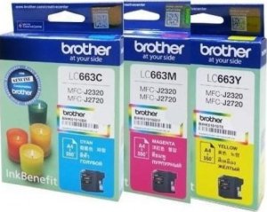 Картридж для струйного принтера Brother Картридж LC663Y Картридж для струйного принтера Brother Картридж LC663Y