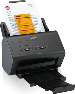 Потоковый сканер Brother ADS-2400N Потоковый сканер Brother ADS-2400N