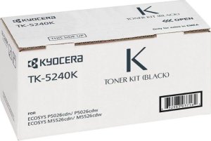 Картридж для лазерного принтера Kyocera Тонер-картридж Mita TK-5240K для P5026cdn/cdw, M5526cdn/cdw Картридж для лазерного принтера Kyocera Тонер-картридж Mita TK-5240K для P5026cdn/cdw, M5526cdn/cdw