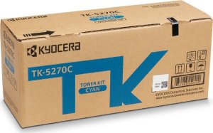 Картридж для лазерного принтера Kyocera Тонер-картридж TK-5270C для P6230cdn/M6230cidn/M6630cidn Картридж для лазерного принтера Kyocera Тонер-картридж TK-5270C для P6230cdn/M6230cidn/M6630cidn