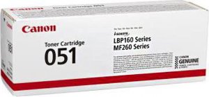 Картридж для лазерного принтера Canon Тонер-картридж 051 для i-SENSYS LBP160/MF260 (2168C002) Картридж для лазерного принтера Canon Тонер-картридж 051 для i-SENSYS LBP160/MF260 (2168C002)