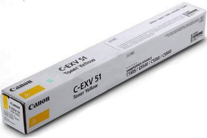 Картридж для лазерного принтера Canon Тонер-картридж C-EXV 51L Yellow (0487C002) Картридж для лазерного принтера Canon Тонер-картридж C-EXV 51L Yellow (0487C002)
