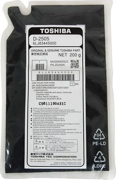 Картридж для лазерного принтера Toshiba Девелопер D-2505 Картридж для лазерного принтера Toshiba Девелопер D-2505