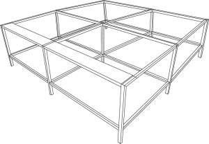 Дополнительное оборудование для резаков KeenCut Малое расширение для стола Evolution Bench 240 Дополнительное оборудование для резаков KeenCut Малое расширение для стола Evolution Bench 240