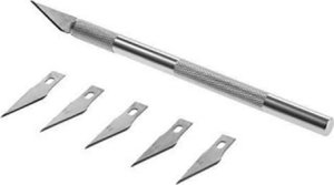 Нож Silhouette Крафт нож с запасными лезвиями для плоттеров (KNKF-5) Нож Silhouette Крафт нож с запасными лезвиями для плоттеров (KNKF-5)