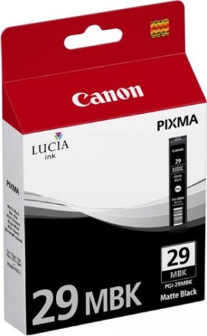 Картридж для струйного принтера Canon Картридж PGI-29 MBK матовый чёрный (4868B001) Картридж для струйного принтера Canon Картридж PGI-29 MBK матовый чёрный (4868B001)