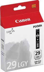 Картридж для струйного принтера Canon Картридж PGI-29 LGY светло-серый (4872B001) Картридж для струйного принтера Canon Картридж PGI-29 LGY светло-серый (4872B001)