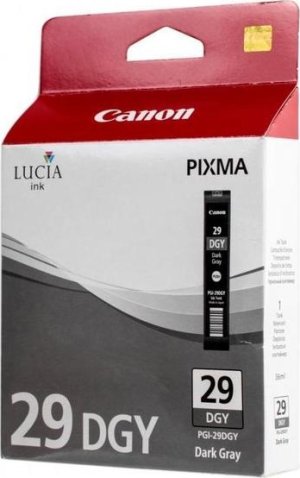 Картридж для струйного принтера Canon Картридж PGI-29 DGY темно-серый (4870B001) Картридж для струйного принтера Canon Картридж PGI-29 DGY темно-серый (4870B001)