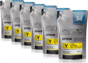 Картридж для струйного принтера Epson Набор из шести картриджей с желтыми чернилами (C13T741400) Картридж для струйного принтера Epson Набор из шести картриджей с желтыми чернилами (C13T741400)