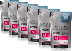 Картридж для струйного принтера Epson Набор из шести картриджей с пурпурными чернилами (C13T741300) Картридж для струйного принтера Epson Набор из шести картриджей с пурпурными чернилами (C13T741300)