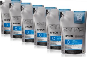 Картридж для струйного принтера Epson Набор из шести картриджей с голубыми чернилами (C13T741200) Картридж для струйного принтера Epson Набор из шести картриджей с голубыми чернилами (C13T741200)