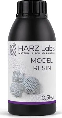 Расходник для 3D принтеров и 3D ручек HARZ Фотополимер Labs Model Resin, белый (500 гр) Расходник для 3D принтеров и 3D ручек HARZ Фотополимер Labs Model Resin, белый (500 гр)