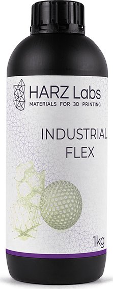 Расходник для 3D принтеров и 3D ручек HARZ Фотополимер Labs Industrial Flex, натуральный (1 кг) Расходник для 3D принтеров и 3D ручек HARZ Фотополимер Labs Industrial Flex, натуральный (1 кг)