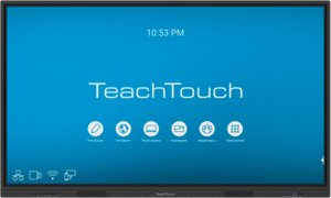 Интерактивная панель TeachTouch Интерактивная панель 4.5 75", UHD, 32 касания, Android 8.0, OPS Интерактивная панель TeachTouch Интерактивная панель 4.5 75", UHD, 32 касания, Android 8.0, OPS
