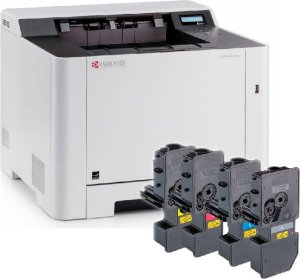 Принтер Kyocera Ecosys P5026cdn с набором картриджей TK-5240C/M/Y/K Принтер Kyocera Ecosys P5026cdn с набором картриджей TK-5240C/M/Y/K