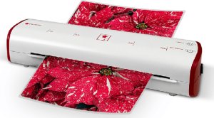 Пакетный ламинатор Гелеос ЛМ A4 Модерн белый+красный Пакетный ламинатор Гелеос ЛМ A4 Модерн белый+красный