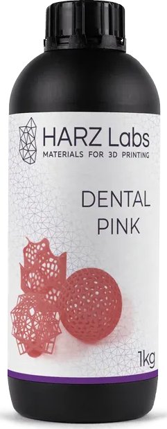 ��������� ��� 3D ��������� � 3D ����� HARZ �����������   Labs Dental Pink, ������� (1000 ��)