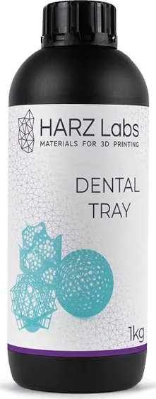 Расходник для 3D принтеров и 3D ручек HARZ Фотополимер Labs Dental Tray, голубой (1000 гр) Расходник для 3D принтеров и 3D ручек HARZ Фотополимер Labs Dental Tray, голубой (1000 гр)