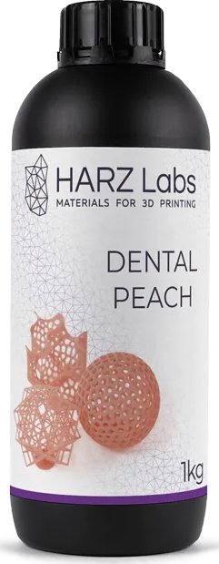 Расходник для 3D принтеров и 3D ручек HARZ Фотополимер Labs Dental Peach, персиковый (1000 гр) Расходник для 3D принтеров и 3D ручек HARZ Фотополимер Labs Dental Peach, персиковый (1000 гр)