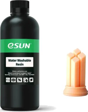 Расходник для 3D принтеров и 3D ручек Esun Фотополимерная смола Water Washable, бежевый, 0,5 кг Расходник для 3D принтеров и 3D ручек Esun Фотополимерная смола Water Washable, бежевый, 0,5 кг