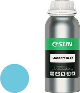 Расходник для 3D принтеров и 3D ручек Esun Фотополимерная смола Standard, голубая, 0,5 л Расходник для 3D принтеров и 3D ручек Esun Фотополимерная смола Standard, голубая, 0,5 л