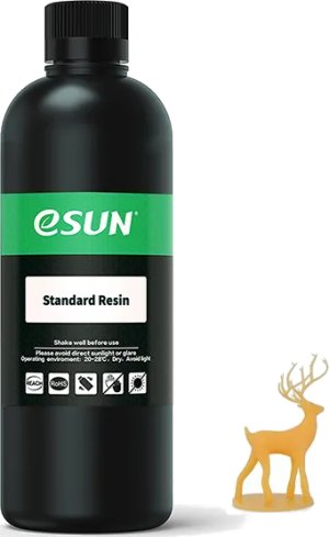 Расходник для 3D принтеров и 3D ручек Esun Фотополимерная смола Standard, желтый, 1 л Расходник для 3D принтеров и 3D ручек Esun Фотополимерная смола Standard, желтый, 1 л