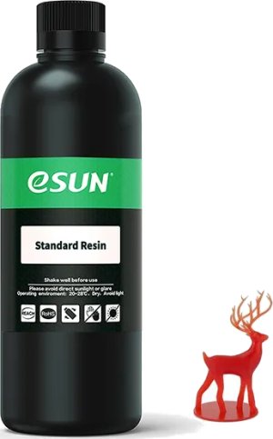 Расходник для 3D принтеров и 3D ручек Esun Фотополимерная смола Standard, красная, 1 л Расходник для 3D принтеров и 3D ручек Esun Фотополимерная смола Standard, красная, 1 л