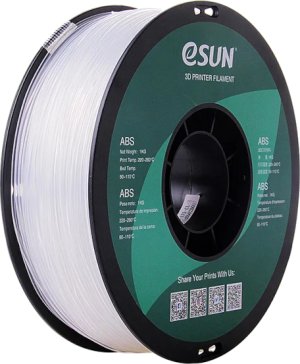 Расходник для 3D принтеров и 3D ручек Esun Катушка ABS-пластика 1.75 мм 1 кг, прозрачная Расходник для 3D принтеров и 3D ручек Esun Катушка ABS-пластика 1.75 мм 1 кг, прозрачная