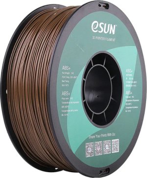 Расходник для 3D принтеров и 3D ручек Esun Катушка ABS-пластика 1.75 мм 1 кг, коричневая Расходник для 3D принтеров и 3D ручек Esun Катушка ABS-пластика 1.75 мм 1 кг, коричневая