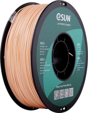 Расходник для 3D принтеров и 3D ручек Esun Катушка ABS-пластика 1.75 мм 1 кг, телесная Расходник для 3D принтеров и 3D ручек Esun Катушка ABS-пластика 1.75 мм 1 кг, телесная