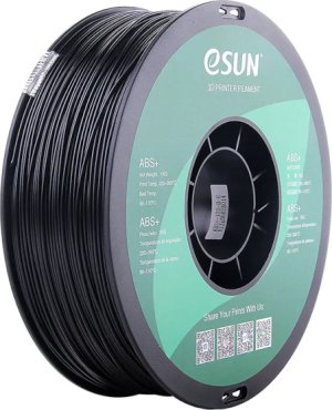 Расходник для 3D принтеров и 3D ручек Esun Катушка ABS-пластика 1.75 мм 1 кг, черная Расходник для 3D принтеров и 3D ручек Esun Катушка ABS-пластика 1.75 мм 1 кг, черная