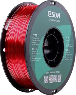 Расходник для 3D принтеров и 3D ручек Esun Катушка PETG-пластика 1.75 мм 1 кг, пурпурно-красный Расходник для 3D принтеров и 3D ручек Esun Катушка PETG-пластика 1.75 мм 1 кг, пурпурно-красный