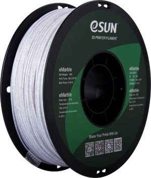 Расходник для 3D принтеров и 3D ручек Esun Катушка пластика eMarble 1.75 мм 1 кг, мраморная Расходник для 3D принтеров и 3D ручек Esun Катушка пластика eMarble 1.75 мм 1 кг, мраморная