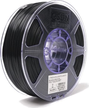 Расходник для 3D принтеров и 3D ручек Esun Катушка пластика ePA12 1.75 мм 1 кг, черная Расходник для 3D принтеров и 3D ручек Esun Катушка пластика ePA12 1.75 мм 1 кг, черная