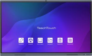 Интерактивная панель TeachTouch 5.0 LE 86", UHD, 8/128 Гб, WiFi, камера 13Мп, слот OPS Интерактивная панель TeachTouch 5.0 LE 86", UHD, 8/128 Гб, WiFi, камера 13Мп, слот OPS