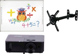 Интерактивный комплект Donview Интерактивная доска HB-82IN-H03, 82" в комплекте с проектором Infocus IN114BB и креплением Wize WPB-B Интерактивный комплект Donview Интерактивная доска HB-82IN-H03, 82" в комплекте с проектором Infocus IN114BB и креплением Wize WPB-B