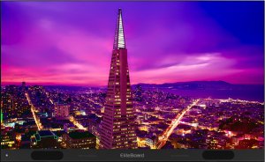 �������������� ������  Elittech ������������� LED ����� EliteBoard DC-165U1IO, All-In-One 165" COB, UHD, 1000 ��/�², WiFi