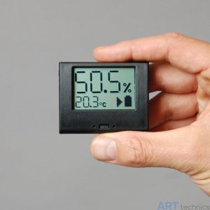 Оборудование для реставрации MostraLog Логгер MostraLog температуры и влажности, черный Оборудование для реставрации MostraLog Логгер MostraLog температуры и влажности, черный