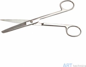 Оборудование для реставрации Deffner & Johann Универсальные ножницы, нержавеющая сталь, прямые, острые концы Оборудование для реставрации Deffner & Johann Универсальные ножницы, нержавеющая сталь, прямые, острые концы