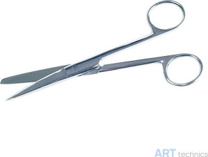 Оборудование для реставрации Deffner & Johann Ножницы для бумаги, тупой / острый конец, длина 14,5 см Оборудование для реставрации Deffner & Johann Ножницы для бумаги, тупой / острый конец, длина 14,5 см