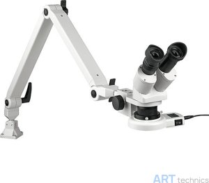 Оборудование для реставрации Resko Стерео-микроскоп Resko с пружинно-шарнирным кронштейном Оборудование для реставрации Resko Стерео-микроскоп Resko с пружинно-шарнирным кронштейном