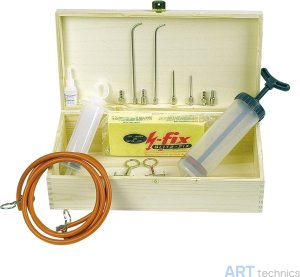 Инструмент Deffner & Johann Набор шприцев, 16 предметов, в деревянном ящике Инструмент Deffner & Johann Набор шприцев, 16 предметов, в деревянном ящике