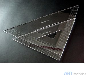 Инструмент Чертежный треугольник, маленький Инструмент Чертежный треугольник, маленький