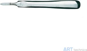 Инструмент Deffner & Johann Скальпель с неподвижным лезвием, длина 125 мм Инструмент Deffner & Johann Скальпель с неподвижным лезвием, длина 125 мм