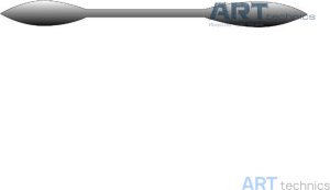 Инструмент Deffner & Johann Итальянский шпатель, кованый, 15/17 мм Инструмент Deffner & Johann Итальянский шпатель, кованый, 15/17 мм