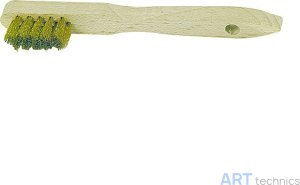 Инструмент Deffner & Johann Миниатюрная щётка из латунной проволоки, длина 150 мм Инструмент Deffner & Johann Миниатюрная щётка из латунной проволоки, длина 150 мм