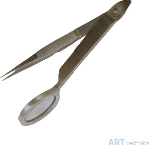 Инструмент Deffner & Johann Пинцет с лупой Инструмент Deffner & Johann Пинцет с лупой