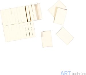 Материал для реставрации Блок PU ластиков 127х76х25, 40 шт. Материал для реставрации Блок PU ластиков 127х76х25, 40 шт.