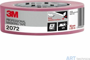 Материал для реставрации 3M Малярная лента 3M, 2072, розовая, 36 мм x 50 м Материал для реставрации 3M Малярная лента 3M, 2072, розовая, 36 мм x 50 м